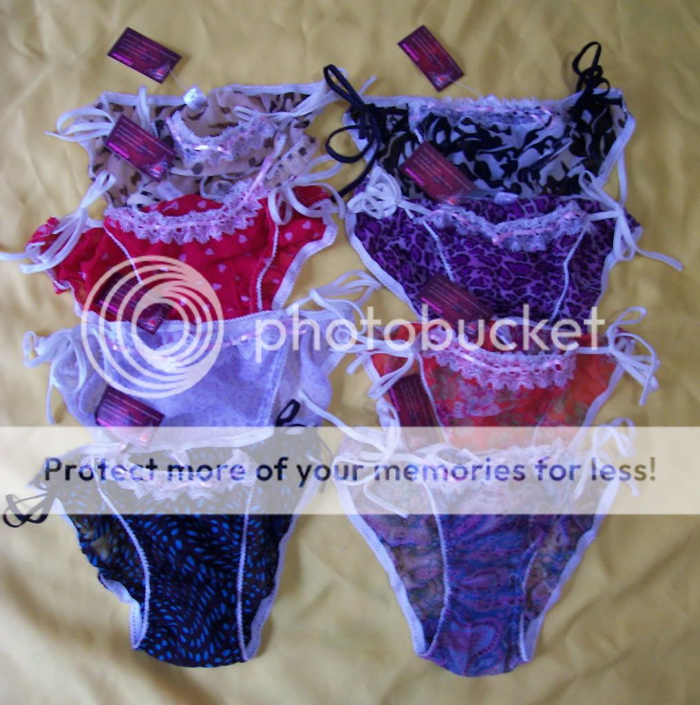 8Pattern Pure Silk Women's String Bikini Panties Size3X eBay