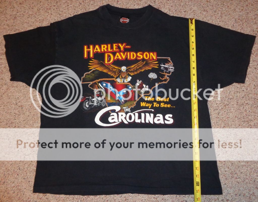 Vintage Harley Davidson CONFEDERATE Flag FXR XXL Tshirt T Shirt fxrs