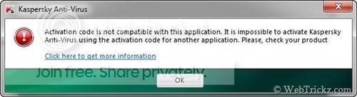 Cách kích hoạt Kaspersky 2010 bằng key file