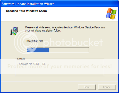 Tích hợp Windows XP Service Pack 3, Internet Explorer 7 và Windows Media Player 11 vào đĩa cài đặt Windows XP