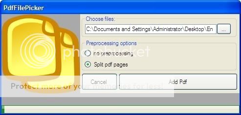 Cắt và nối các file PDF với ArduoPdfMerger