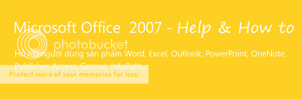 Word 2007, Excel 2007, Powerpoint 2007, Outlook 2007