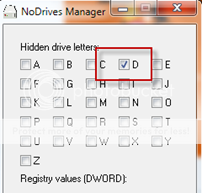 Ẩn các phân vùng ổ đĩa cứng trong My Computer
