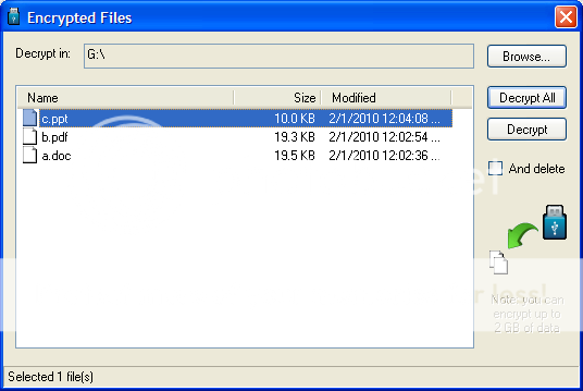 USB Safeguard: Bảo vệ file và folder của bạn trên ổ USB Flash
