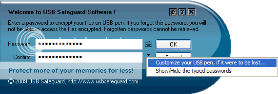 USB Safeguard: Bảo vệ file và folder của bạn trên ổ USB Flash