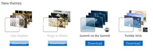 Windows 7 new Themes